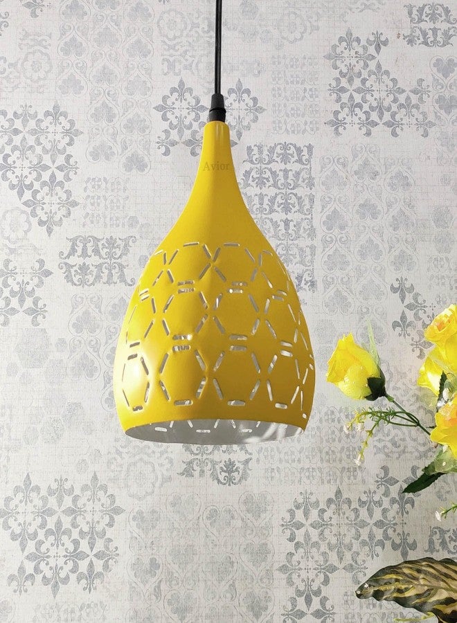 Avior Lemon Ceiling Hanging Lights for Living Room, Bedroom Pendant Lamp, Restaurant (Pack of 1) - Image 2